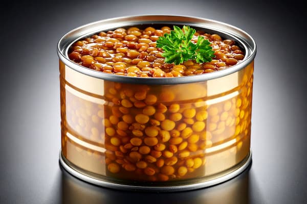 فروش مستقیم و عمده کنسرو خوراک عدسی